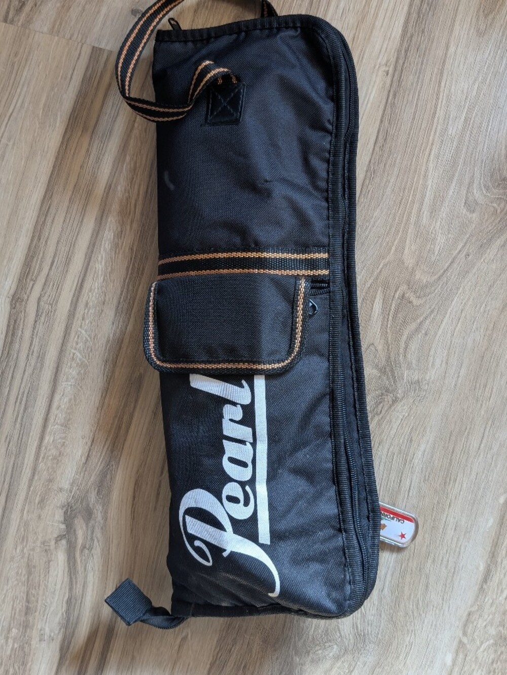 Pearl Roadshow Drum Stick Mallet Accessory Bag Carry Case With 15 Drum Sticks